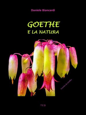 cover image of Goethe e la Natura